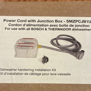 Bosch SMZPCJB1UC Dishwasher Power Cord Kit w/ Junction Box for Thermador