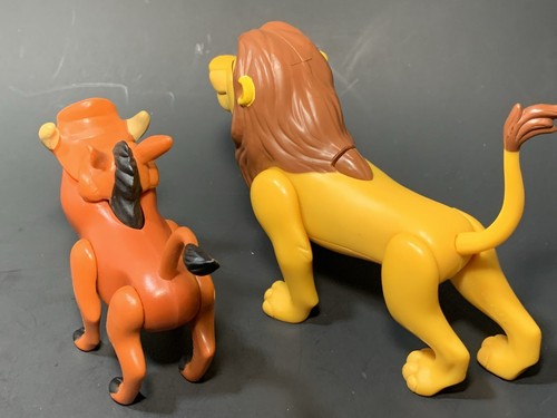Disney The Lion King Guard Adult Simba Figure Push Button & Pumbaa Just Play Toy - Picture 4 of 7