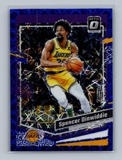 2023-24 Donruss Optic #108 Spencer Dinwiddie Blue Velocity