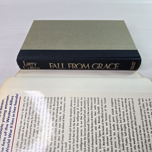 Fall From Grace by Larry Collins - HC Book WWII Espionage Thriller D Day - Picture 10 of 18