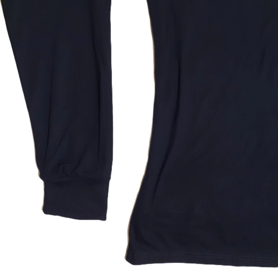 Shirt Bulwark 2XL Blue Men Flame Resistant Pocket Long-Sleeve Henley SEL2NV - Image 3 of 4