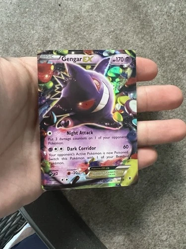 Gengar EX 34/119 XY - Phantom Forces Holo MINT