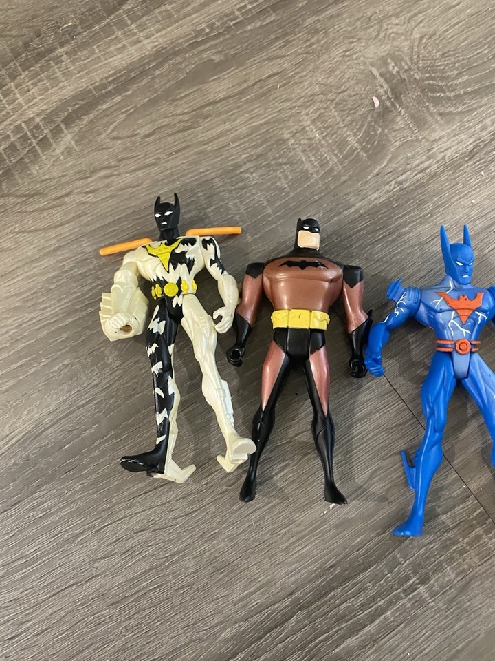 4 Vintage 2000s Batman 6” POSABLE Action Figures AS IS Toys | eBay