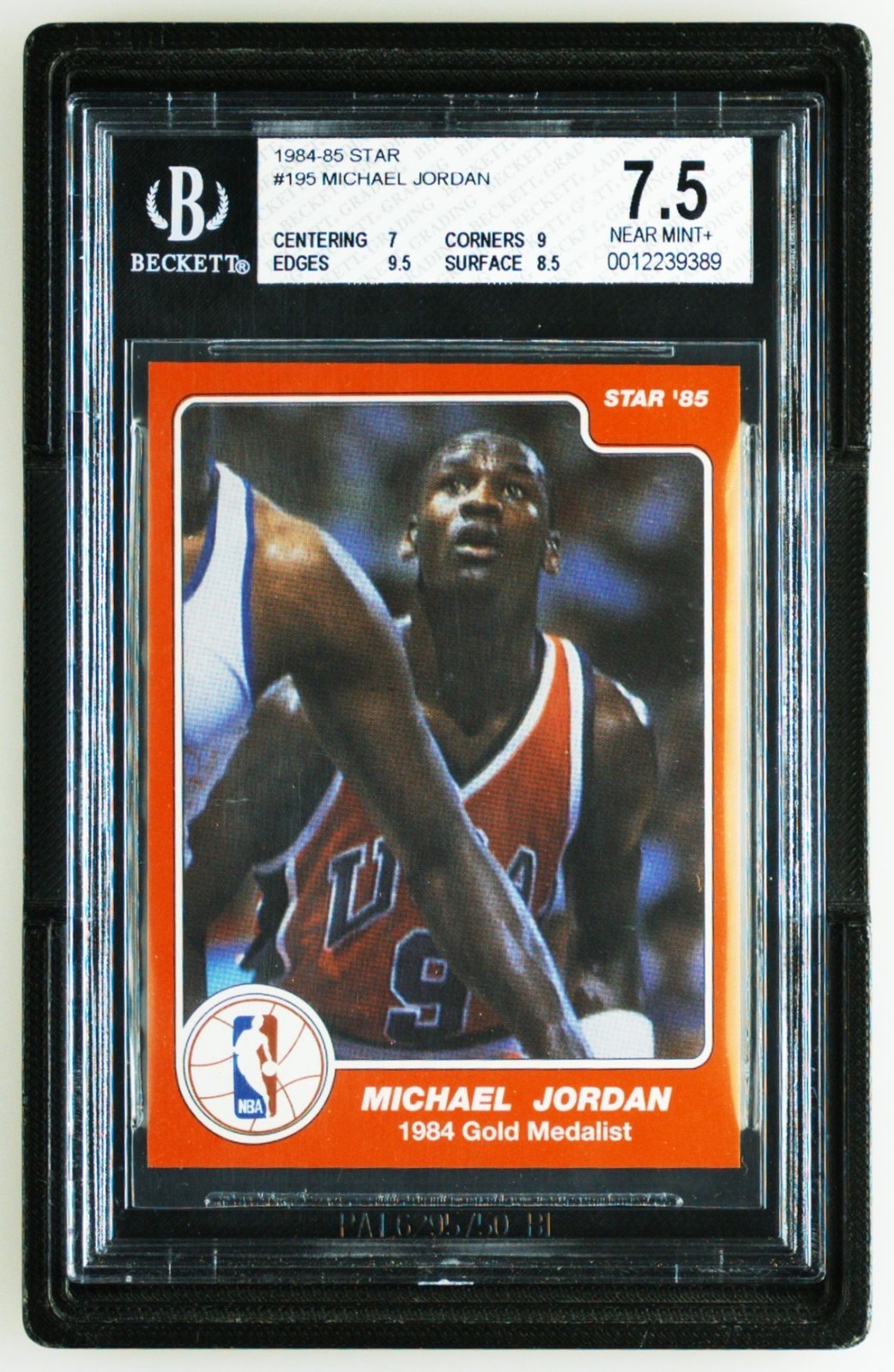 1984 STAR | Michael Jordan #195 | BGS 7.5