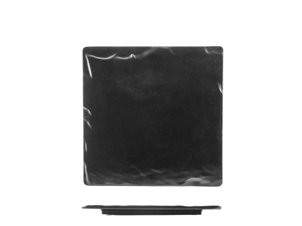 Melamine Plate Slate Decoration 25x25 cm 6920 H&H