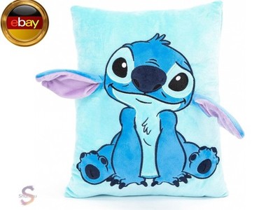 Disney Lilo & Stitch Plush Cuddle Pillow - Super Soft 3D Bed Pillow for