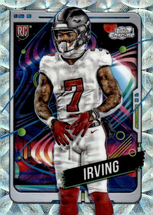2024 Topps Chrome Cosmic #188 Bucky Irving Nucleus Refractors