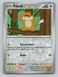 Patrat 072/086 White Flare Reverse Holo