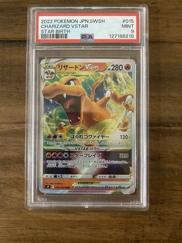 New ListingPokémon TCG Charizard VSTAR Crown Zenith Holo Ultra Rare Card 019/159 PSA 9 Mint