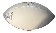 Matt Gay Signed Autographed Los Angeles Rams Team Logo Football Auto PROOF