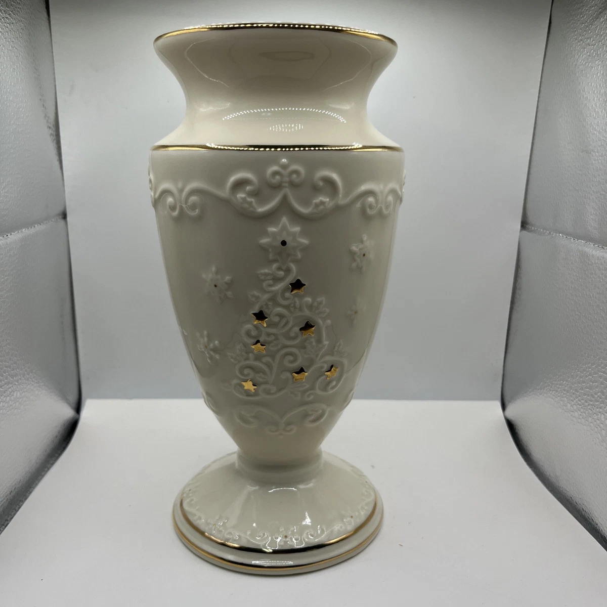 lenox christmas vase products for sale | eBay