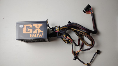 Cooler Master GX RS-650-ACAA-E3  650W ATX 80 Plus  Power Supply Unit Pre-owned