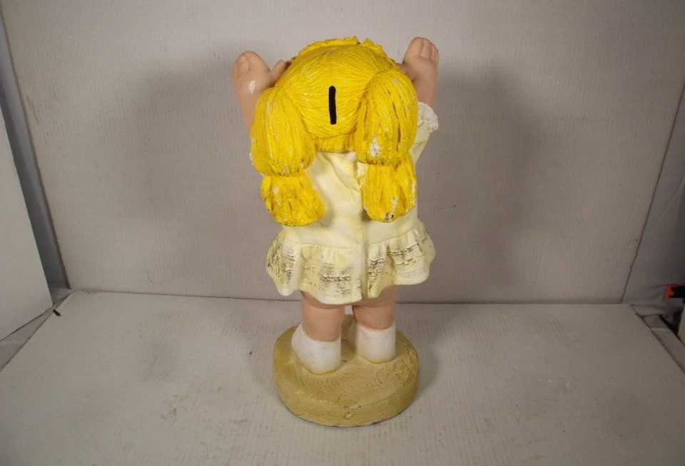 Estatua de muñeca de cerámica Cabbage Patch Kids soportes de 16 pulgadas de alto. ¡MUY RARO! Foto 4 de 4