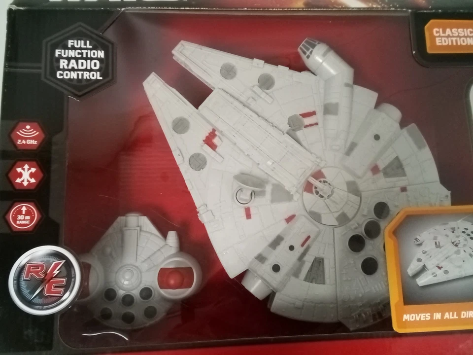 Star Wars Millennium Falcon Premium Remote Control Toy Classic Edition - NEW - Image 4 of 4