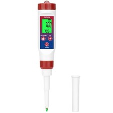 Smart pH Meter for Food, GIDIGI Digital Food pH Tester, Accurate Canning pH T.