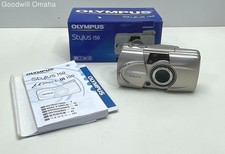 Olympus Stylus 150 35mm Point & Shoot Camera IOB TESTED!!! READ DESCRIPTION!!!