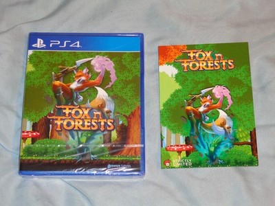 Fox N Forests (PS4) Strictly Limited Games - New Sealed With Card