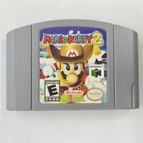 Mario Party 2 - Nintendo 64 (N64) Tested and working In excellent condition