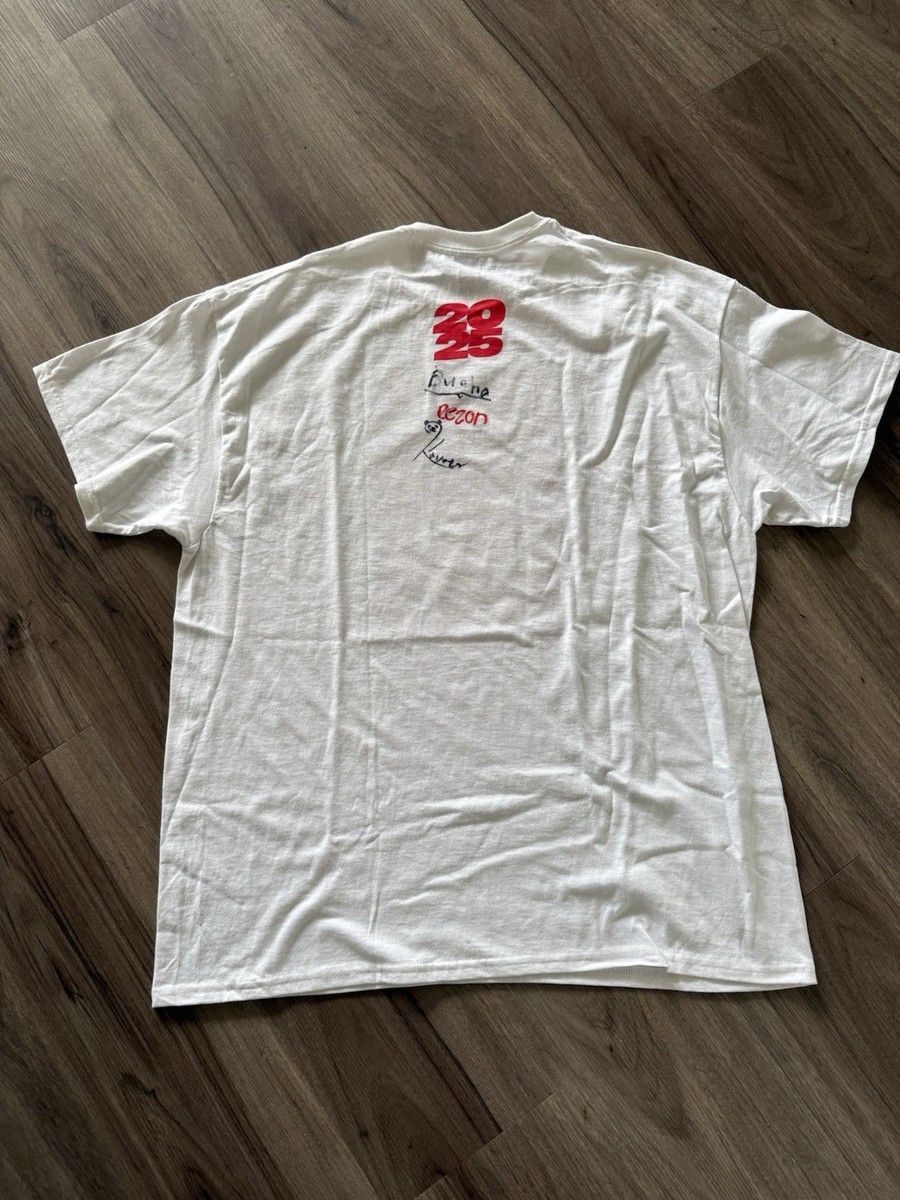 SIGNED FNCS T-shirt, 2025 fncs pro am shirt signed by Bugha, Rezon, and  koyota