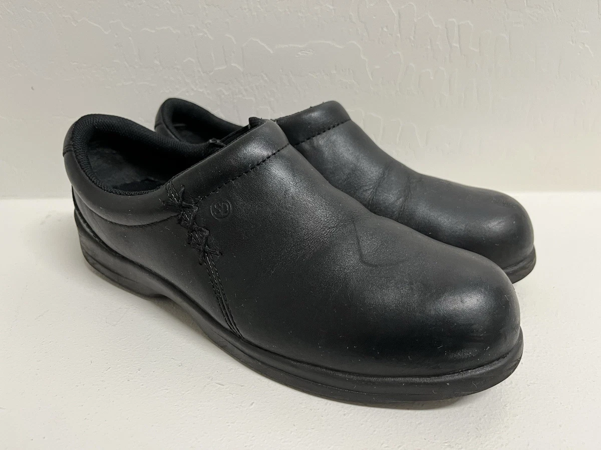 Red Wing Shoes Mens US 8.5D Black Slip On Steel Toe 2413-05 Static Dissipative Red Wing Shoes Leather Upper Comfort Shoes for Women for  main image 3