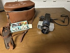 Vintage 1972 Kodak XL55 Movie Camera With Manual  Case Untested