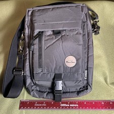 Canon PowerShot Black Nylon Padded Camera Shoulder Bag With Compartments