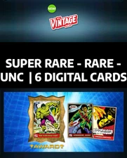 ⭐TOPPS MARVEL COLLECT | VINTAGE PANELS 25 SERIES 4 - DROP 3 | 6 CARDS⭐