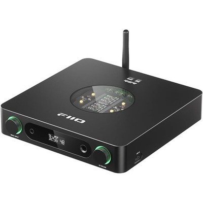 FiiO K13 R2R Desktop DAC & Headphone Amp, High-Fidelity 24Bit R2R DAC (Black)