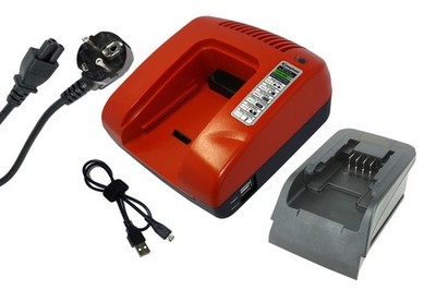 Rot Ladegerät für BLACK & DECKER LCS120,LDX116,LDX116C,BL1114,BL1314,BL1514