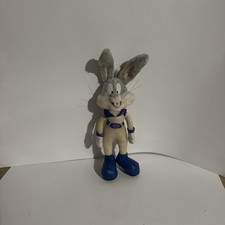 Vintage 1998 Bugs Bunny Plush 13  Looney Tunes Warner Bros Stuffed Toy Rare
