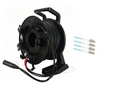 Armored Fiber Optic Cable LC to LC 4 Strands ...