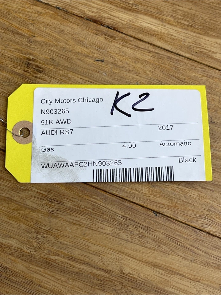 Motor de vacío del acelerador de admisión de aire izquierdo OEM 2013-2018 AUDI RS7 4,0 L V8 Foto 2 de 4