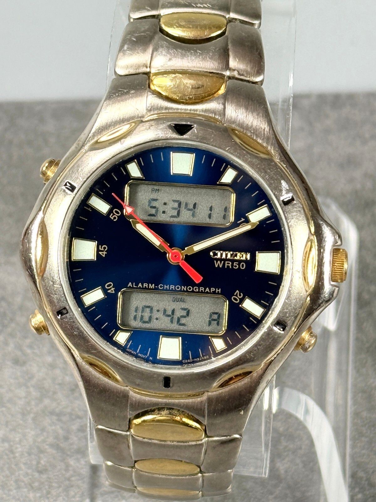 Citizen Twinchron C240-S75233 Ana-Digi Alarm Chronogr… - Gem