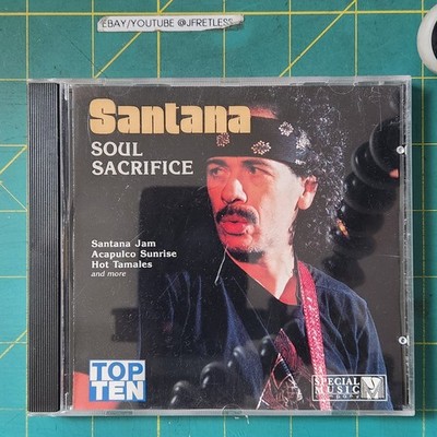 Used Audio Music CD Santana Soul Sacrifice Album Special Scd 4821 1990