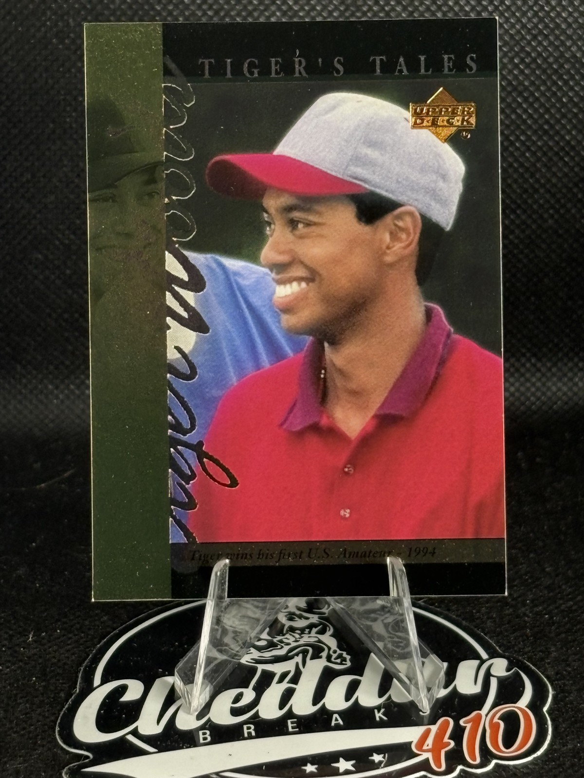 2001 Upper Deck - Tiger's Tales Tiger Woods #TT9 (RC)