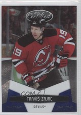 2010-11 Certified Platinum Blue 213/250 Travis Zajac #88 0a7