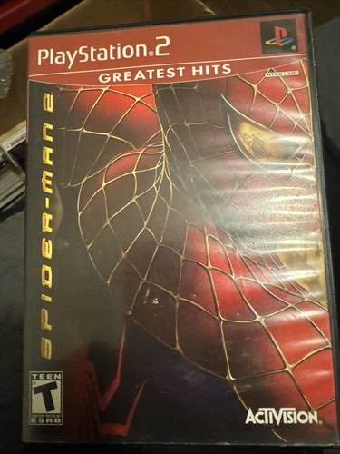 Spider-Man 2 Greatest Hits - Sony PlayStation 2 (2005) (SLUS-20776) W/MemoryCard