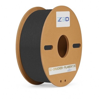 Z3D PETG-CF 1,75mm KOHLEFASER 1kg 3D Drucker Filament CARBON Prototyp Bauplanung