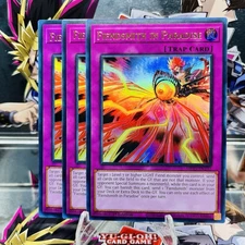 3x Yugioh Playset Fiendsmith in Paradise MP25-EN232 Ultra Rare 1st Ed Near Mint