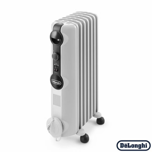De'Longhi Radia S Oil Filled 1.5kW Radiator White, TRRS0715 Anti-Frost Function