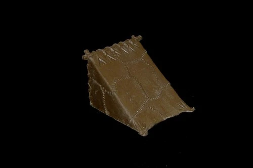 MARX Eskimo Lean-To Arctic Explorers Miners  Alaska  playset plastic toy soldier