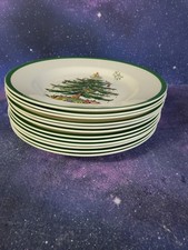 Spode Christmas Tree  set of 12 x 10.5" dinner plates