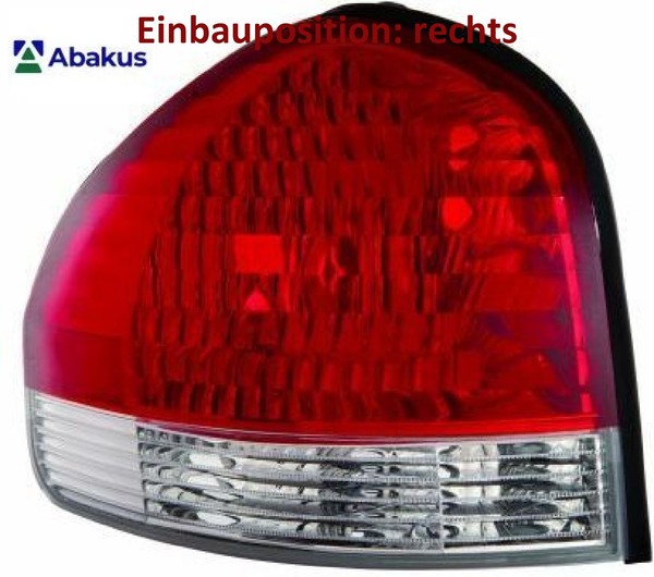Abakus 321-1941R-AS Heckleuchte Rechts RüCklicht Hecklicht RüCkleuchte-image