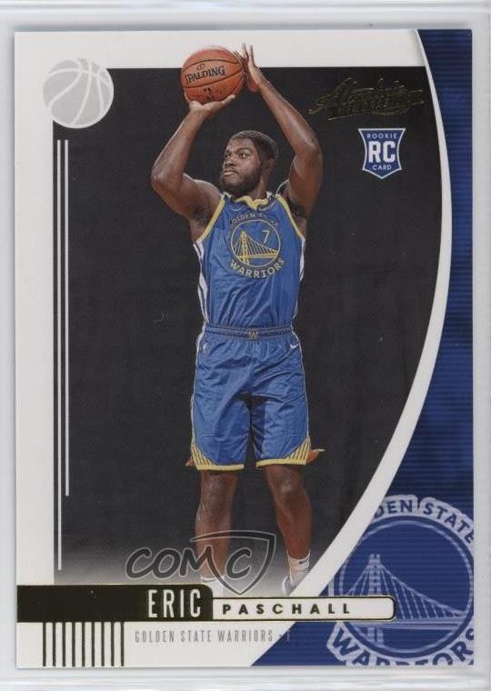 2019-20 Panini Absolute Memorabilia Retail Eric Paschall #13 Rookie RC 0c6