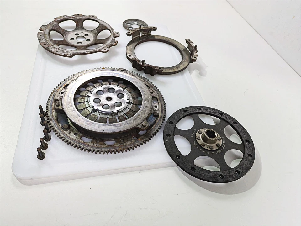 2010 BMW R1200RT K26 Clutch Pressure Plate Friction Disc Set 21217697737 - Image 3 of 4