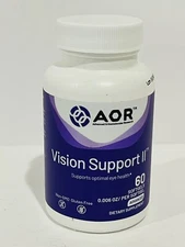 AOR, Vision Support II, Natural Supplement to Support Eye Health - Exp 04/2026
