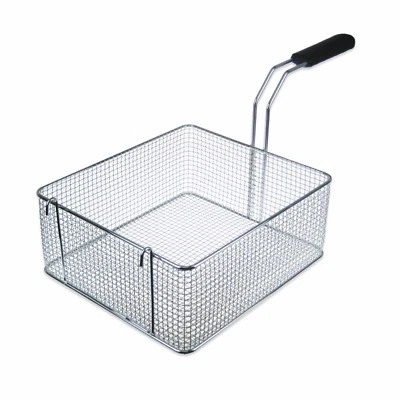 Universal Fryer Basket 295x260x120mm 2 Front Hooks Colged Dexion MBM