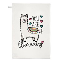 Sie Sind Llamazing Lama Amazing Geschirrtuch Valentinstag Liebe Freundin Toll