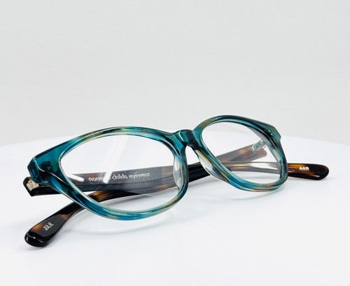 NORMAN CHILDS JULIE AAR Tortoise Teal Damen Cat Eye Brille 50-16-145 B:34 B - Bild 7 von 9