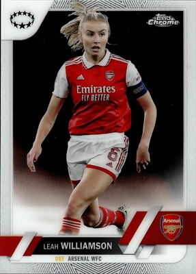 Leah Williamson - Topps Chrome UWCL 2022/23